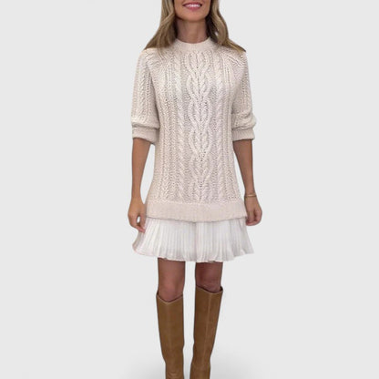 Ashlyndora – Elegantní svetrové šaty