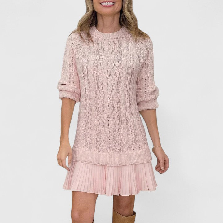 Ashlyndora – Elegantní svetrové šaty