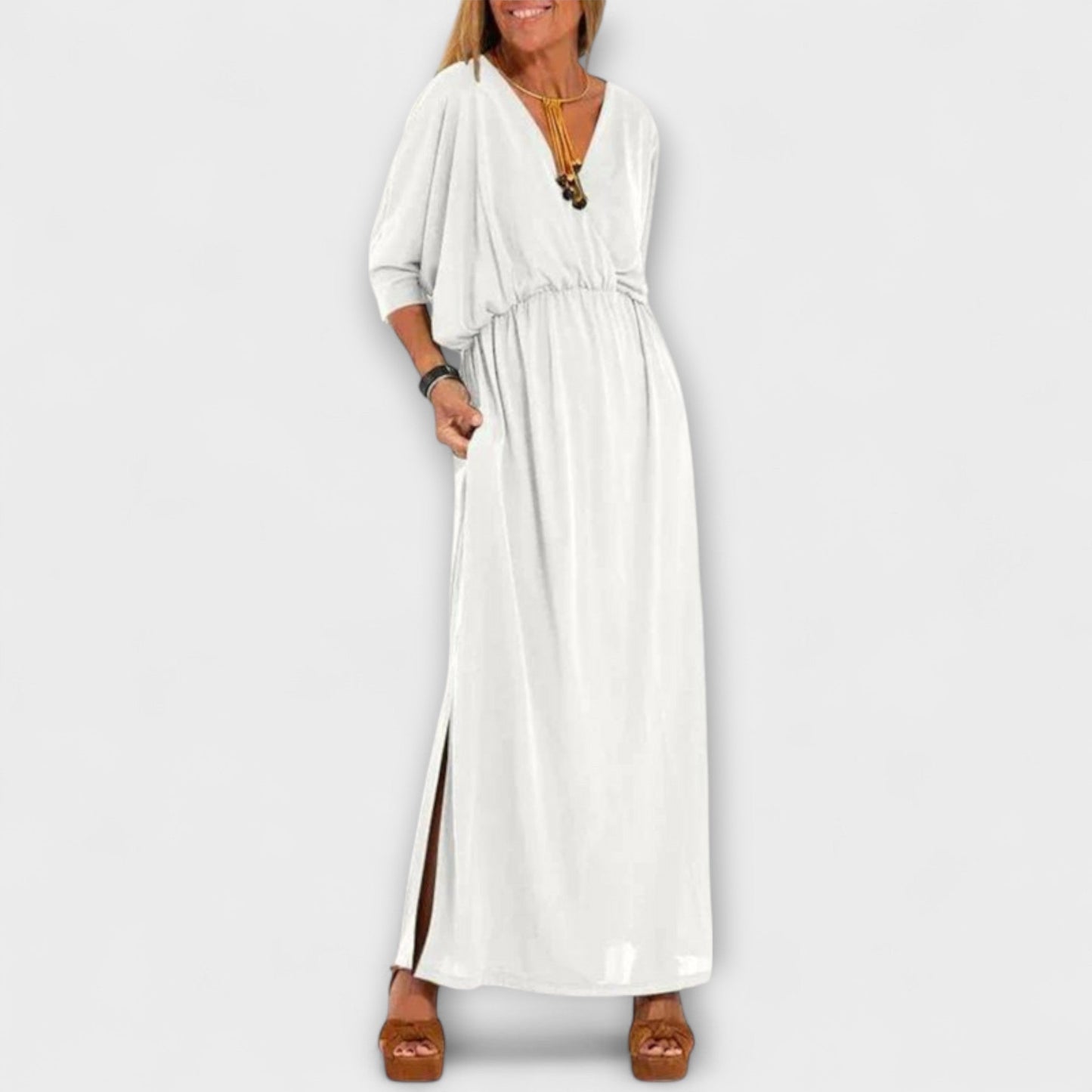 Lani - Vintage Maxi Šaty