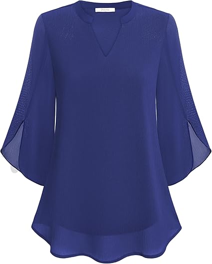 Brianna - Bluza s otevřeným rukávem a elegantním pohybem