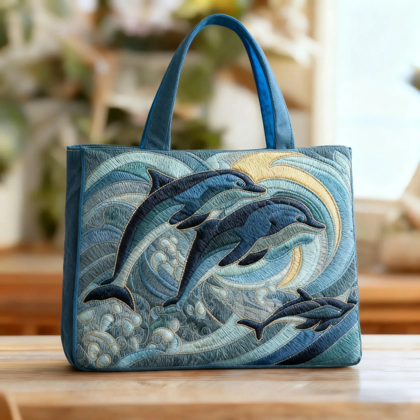 RUČNĚ VYROBENÁ TAŠKA - DOLFIN