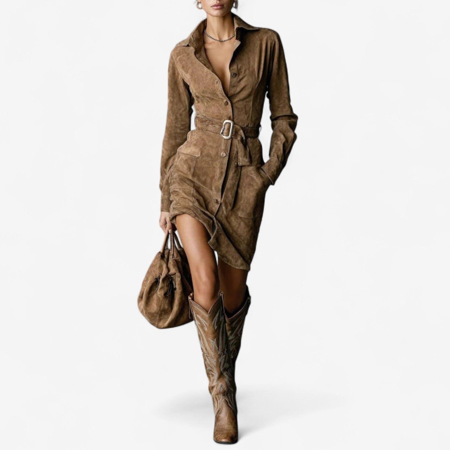 Peignoir Betty™ Camel