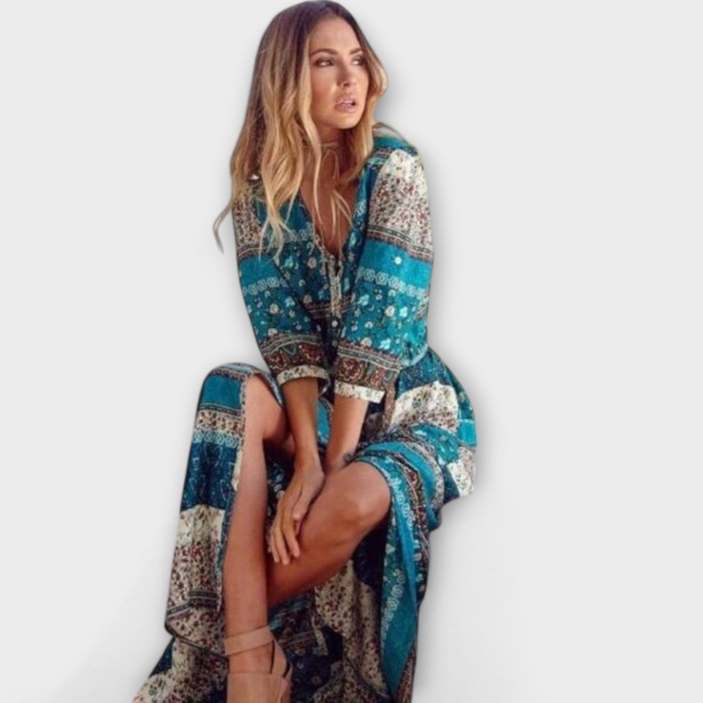 Cariba - Boho Midi Šaty
