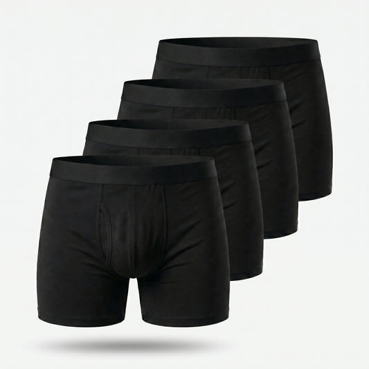 Sorex™ Absorpční Boxerky Černé  - 4 ks