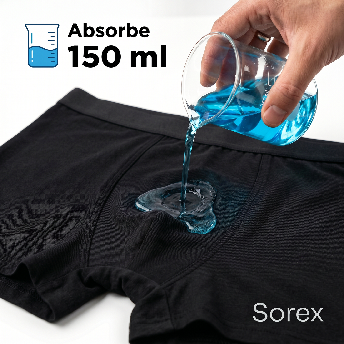 Bóxer absorbente Sorex™ - Protección discreta para cada día