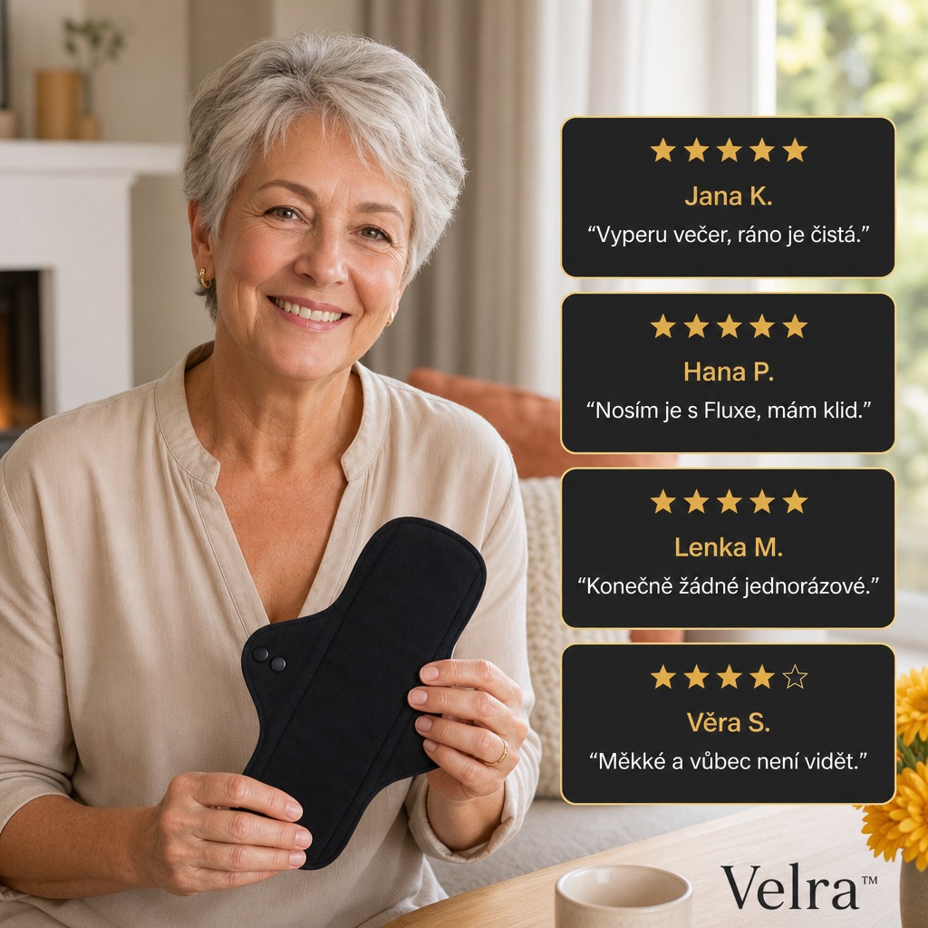 Velra™ – absorpční vložky 3 ks · 3× až 50 ml