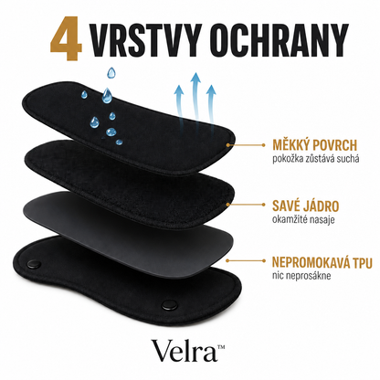 Velra™ – absorpční vložky 3 ks · 3× až 50 ml