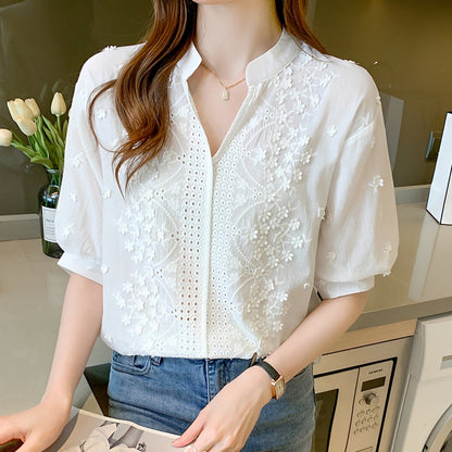 Camille – Bílá Chemise Chic a Pohodlná