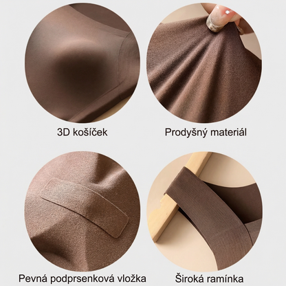 Věra – Tílko s integrovanou podprsenkou
