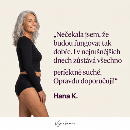 Nela™ – dámské savé kalhotky pro lehké úniky, až 24 ml